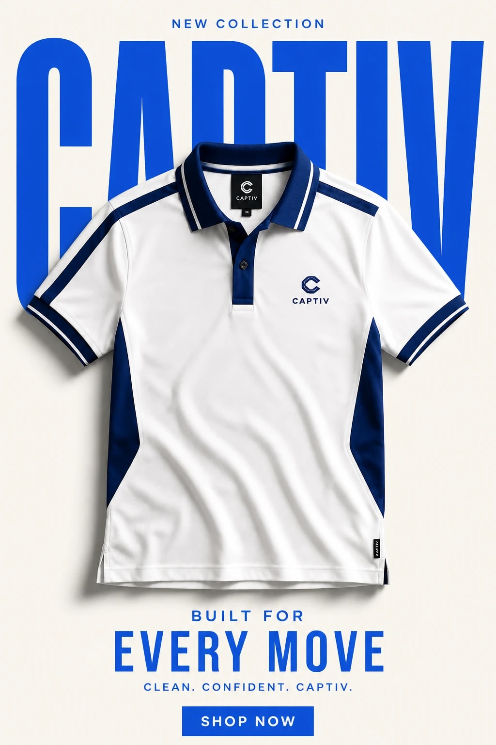 Captiv apparel ad creative